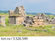 Древний город Иераполис (Иераполь Фригийский) - Памуккале, Турция (2012 год). Стоковое фото, фотограф Павел С. / Фотобанк Лори