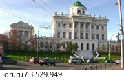 Дом Пашкова. Москва (2008 год). Стоковое видео, видеограф Losevsky Pavel / Фотобанк Лори