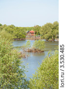 Разлив реки Хопёр, город Балашов, Саратовская область (2011 год). Стоковое фото, фотограф Истомина Елена / Фотобанк Лори