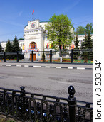 Здание префектуры южного административного округа г. Москва (2012 год). Стоковое фото, фотограф Вячеслав Палес / Фотобанк Лори
