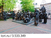 Скульптура во дворе музея современного искусства. г. Москва (2012 год). Редакционное фото, фотограф Вячеслав Палес / Фотобанк Лори