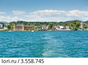 Отель Falkensteiner Schlosshotel Velden. Озеро Вёртер-Зе. Австрия (2012 год). Редакционное фото, фотограф E. O. / Фотобанк Лори