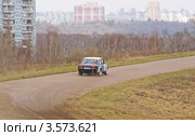 Гоночный автомобиль Лада 21074 VFTS на трассе Ралли Masters Show 2012. Редакционное фото, фотограф Алёшина Оксана / Фотобанк Лори