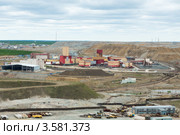 Рудник "Мир" с высоты птичьего полёта (2012 год). Стоковое фото, фотограф Роман Фомин / Фотобанк Лори