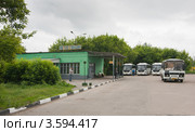 Старая Купавна. Автостанция (2012 год). Редакционное фото, фотограф Зобков Юрий / Фотобанк Лори