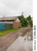 Старая Купавна. Улица Большая Московская (2012 год). Стоковое фото, фотограф Зобков Юрий / Фотобанк Лори
