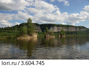 Вид на Ветлан с Вишеры. Стоковое фото, фотограф Дмитрий Иванин / Фотобанк Лори