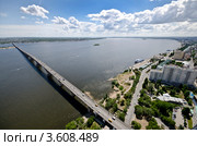 Мост через Волгу (2012 год). Стоковое фото, фотограф Yanchenko / Фотобанк Лори
