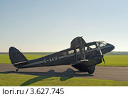 Самолет DH.89 "Драгон Рапид" (2010 год). Редакционное фото, фотограф Василий Фирсов / Фотобанк Лори