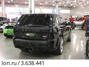 Jeep Grand Cherokee III (WK) SRT8 с двигателем мощностью 1350 л.с. (2012 год). Редакционное фото, фотограф Глазков Владимир / Фотобанк Лори