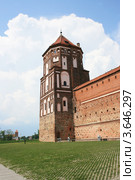 Мирский замок, г. п. Мир, Гродненская обл., Беларусь (2012 год). Стоковое фото, фотограф Марина Шатерова / Фотобанк Лори