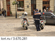Львовский полицейский (2010 год). Редакционное фото, фотограф Галина  Горбунова / Фотобанк Лори