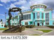 Город Омск, железнодорожный вокзал Омск-пригородный (2012 год). Редакционное фото, фотограф Виктор Топорков / Фотобанк Лори