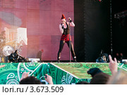 Garbage на фестивале "Рок над Волгой" в Самаре, в 2012 году. Редакционное фото, фотограф Вадим Орлов / Фотобанк Лори