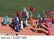 Международный фестиваль Алтаргана 2012 в п. Агинское Забайкальского края. Редакционное фото, фотограф Валерий Лаврушин / Фотобанк Лори