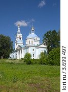 Спасская церковь Спасо-Влахернского монастыря в Деденево (2012 год). Стоковое фото, фотограф Елена Коромыслова / Фотобанк Лори