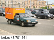 Пикап ВИС 2347 (LADA Samara 114) на Кутузовском проспекте (2012 год). Редакционное фото, фотограф Алёшина Оксана / Фотобанк Лори