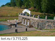 Источник природной минеральной воды "Кургазак". Башкортостан. Россия. (2012 год). Редакционное фото, фотограф Андрей Петраковский / Фотобанк Лори