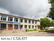Центр досуга, город Пустошка, Псковская область (2012 год). Стоковое фото, фотограф Галина Ермолаева / Фотобанк Лори