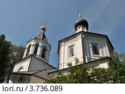 Церковь Положения Ризы Божией Матери во Влахерне в Леоново. Москва (2012 год). Стоковое фото, фотограф lana1501 / Фотобанк Лори