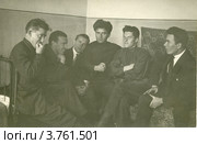 В комнате общежития. 1930-е годы. Стоковое фото, фотограф Михаил Ворожцов / Фотобанк Лори