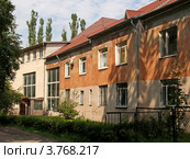 Больница города Ладушкина Калининградской области (2012 год). Редакционное фото, фотограф Ирина Борсученко / Фотобанк Лори
