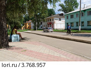 Городской пейзаж, город Сафоново, Смоленская область (2012 год). Редакционное фото, фотограф Вячеслав Палес / Фотобанк Лори
