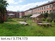 Школа-интернат, город Духовщина, Смоленская область (2012 год). Стоковое фото, фотограф Вячеслав Палес / Фотобанк Лори