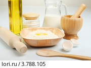 Продукты и ингредиенты для теста. Стоковое фото, фотограф Sergey Nivens / Фотобанк Лори