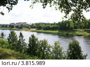 Река Западная Двина, Полоцк, Витебская обл., Беларусь (2012 год). Стоковое фото, фотограф Марина Шатерова / Фотобанк Лори