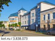 Гостиница "Себеж" и универмаг, город Себеж, Псковская область (2012 год). Редакционное фото, фотограф Галина Ермолаева / Фотобанк Лори