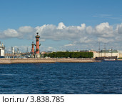 Санкт-Петербург, Ростральные колонны на Васильевском острове (2012 год). Редакционное фото, фотограф ИВА Афонская / Фотобанк Лори