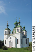 Вознесенская церковь в Козельце Черниговской области (1866-1874) (2012 год). Стоковое фото, фотограф Онищенко Виктор / Фотобанк Лори
