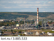 Саратовский нефтеперерабатывающий завод. Стоковое фото, фотограф Сергей Федулов / Фотобанк Лори