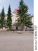Здание городской Минусинской администрации (2012 год). Стоковое фото, фотограф Шичкина Антонина / Фотобанк Лори