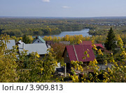 Вид на реку Уфу в районе Сипайлова (2012 год). Стоковое фото, фотограф Анатолий Ефимов / Фотобанк Лори