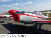 Учебно-тренировочный самолет Zlin Z226 Trener. Международная авиакосмическая выставка (ILA 2012), Берлин. Германия. Редакционное фото, фотограф Sergey Kohl / Фотобанк Лори