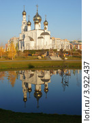 Собор Преображения Господня в Абакане (2010 год). Стоковое фото, фотограф Наталья Нестерова / Фотобанк Лори