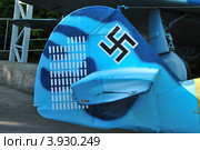 Фрагмент истребителя БФ-109Ф-2 (Германия) (2012 год). Редакционное фото, фотограф Максим Коломыченко / Фотобанк Лори