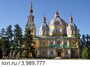 Вознесенский собор в Алма-ате (2011 год). Стоковое фото, фотограф Наталья Леонова / Фотобанк Лори