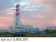 Санкт-Петербург. Юго западная ТЭЦ (2012 год). Редакционное фото, фотограф Литвяк Игорь / Фотобанк Лори