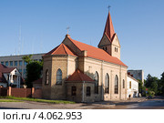 Греко-католическая церковь в городе Владимире-Волынском на Украине (2009 год). Стоковое фото, фотограф Солодовникова Елена / Фотобанк Лори