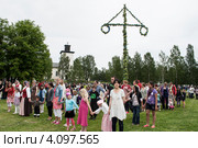 Праздник "середина лета" в Швеции (2011 год). Редакционное фото, фотограф Tamara Sushko / Фотобанк Лори