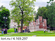 Фигурный мост, усадьба Царицыно, Москва (2010 год). Редакционное фото, фотограф Алексей Стоянов / Фотобанк Лори