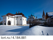 Вид на зимний Гороховец (2012 год). Стоковое фото, фотограф Яков Филимонов / Фотобанк Лори