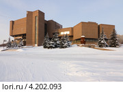 Красноярск. Культурно-исторический центр зимой (2013 год). Редакционное фото, фотограф Шичкина Антонина / Фотобанк Лори