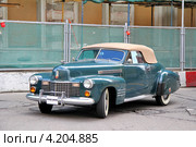 Ралли L.U.C. Chopard Classic Weekend 2012, Москва. Автомобиль "Кадиллак" Редакционное фото, фотограф Art Konovalov / Фотобанк Лори