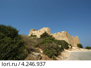 Средневековый Замок Критиния, Родос, Греция, Додеканес (2012 год). Стоковое фото, фотограф Владимир Журавлев / Фотобанк Лори