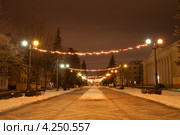 Город Тамбов. Улица Державинская (2013 год). Стоковое фото, фотограф Карелин Д.А. / Фотобанк Лори