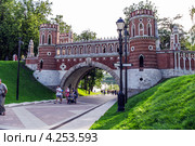 Фигурный мост, усадьба Царицыно, Москва (2010 год). Редакционное фото, фотограф Алексей Стоянов / Фотобанк Лори